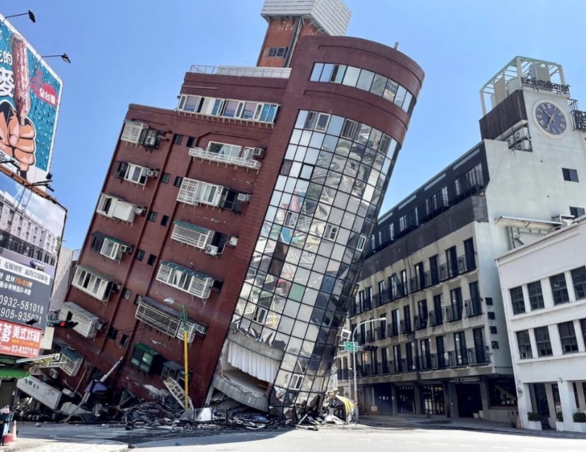 Tujuh maut, 736 cedera gempa kuat di Taiwan