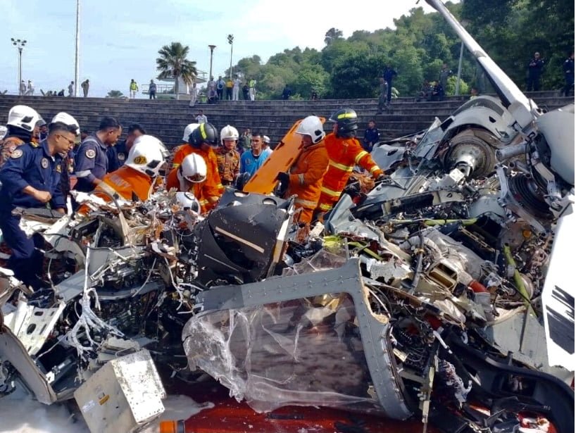Nahas TLDM: Jabatan Bomba bantu keluarkan mangsa 