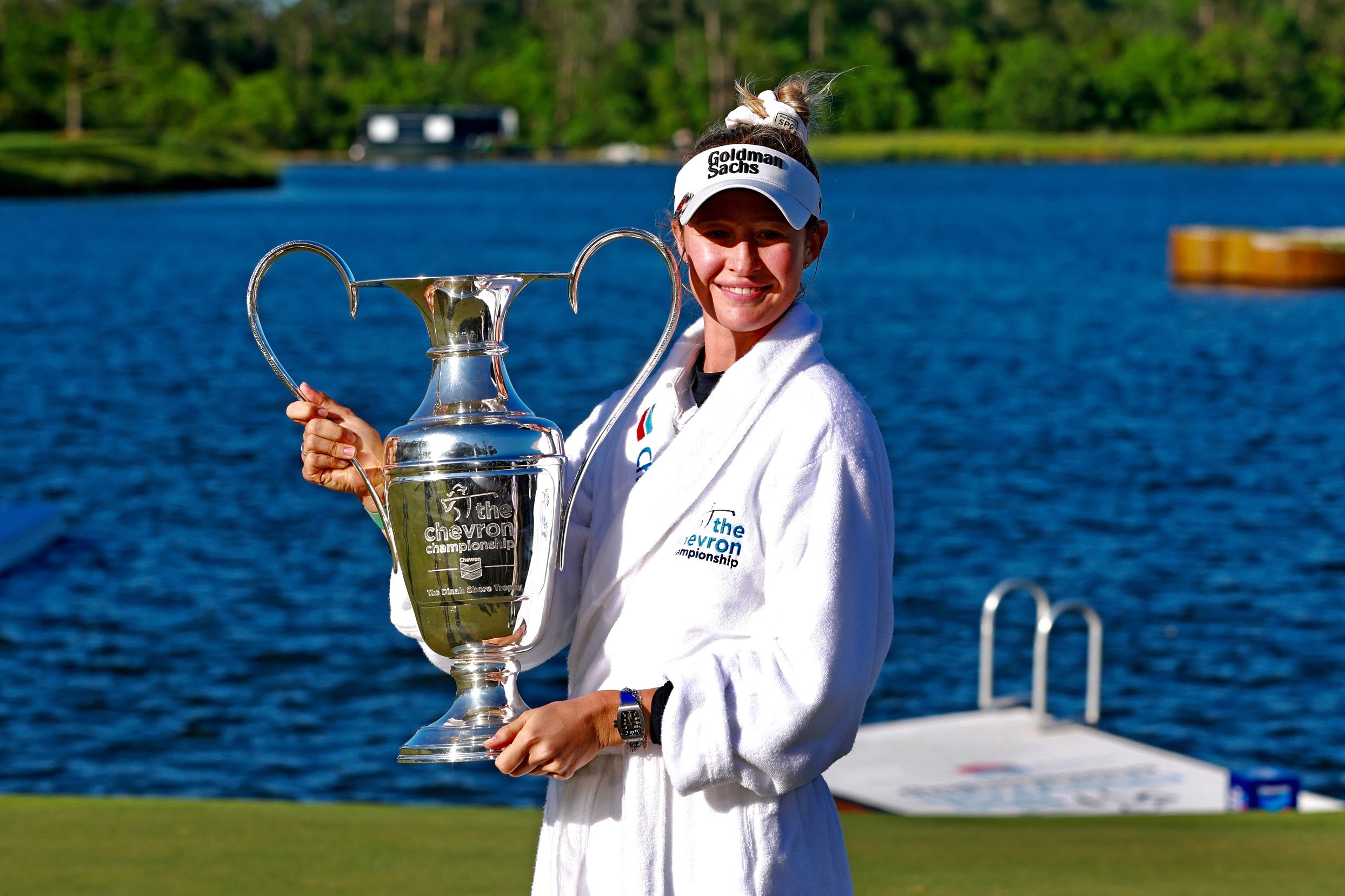 Nelly Korda wins 5th LPGA title in a row, 2nd Major at The Chevron Championship
