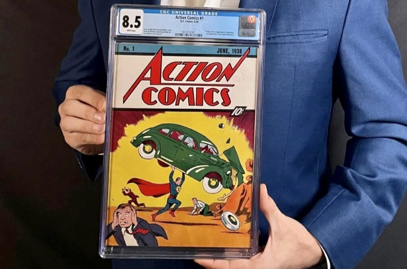 Komik watak Superman dilelong AS$6 juta