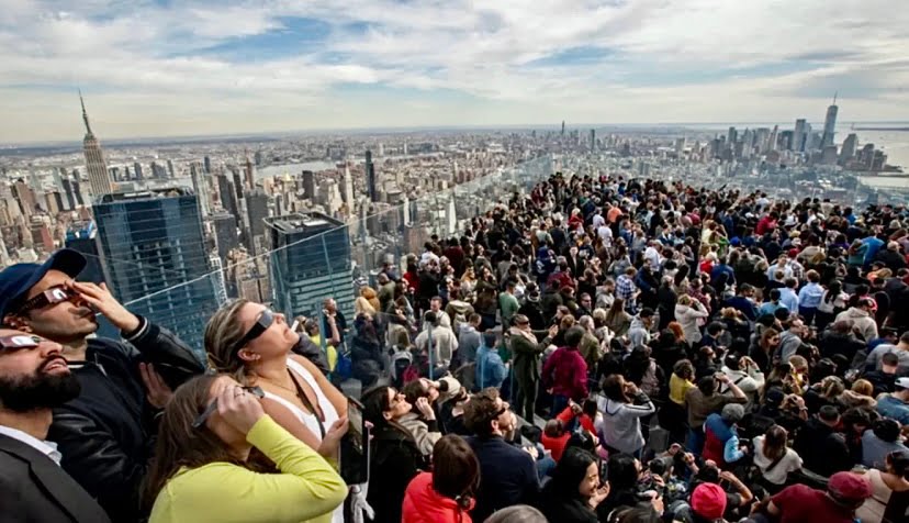 Jutaan penduduk AS, Mexico, Kanada saksikan gerhana matahari