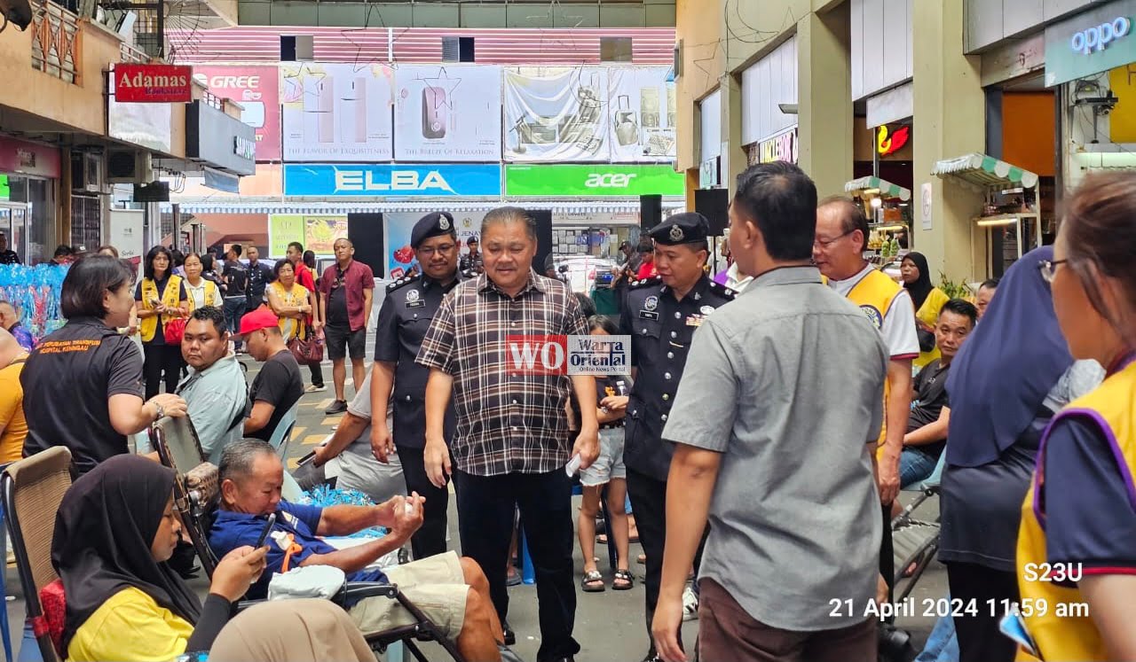 Karnival Pencegahan Jenayah, Kempen Derma Darah sempena Hari Polis di K’gau meriah