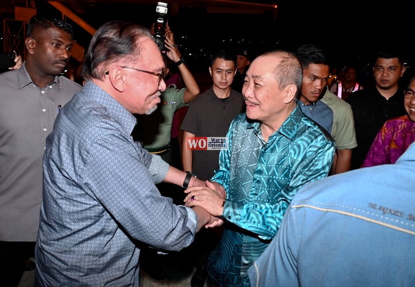 Anwar tiba di Sabah