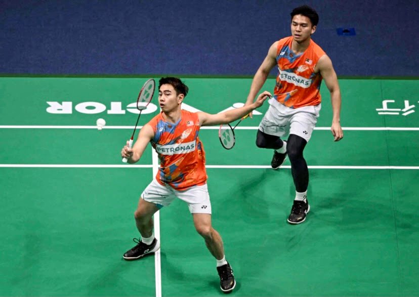Sze Fei-Izzuddin naib juara Kejohanan Badminton Asia