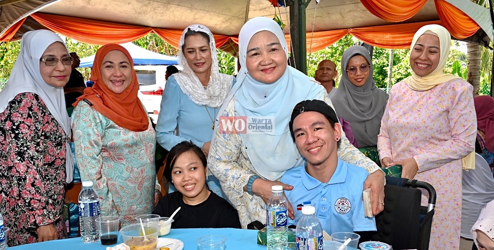 Juliah santuni kanak-kanak istimewa PPDK Tuaran