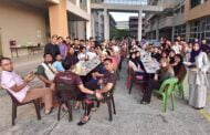 Program Memasak dan Mengedar Bubur Lambuk di UCSF meriah
