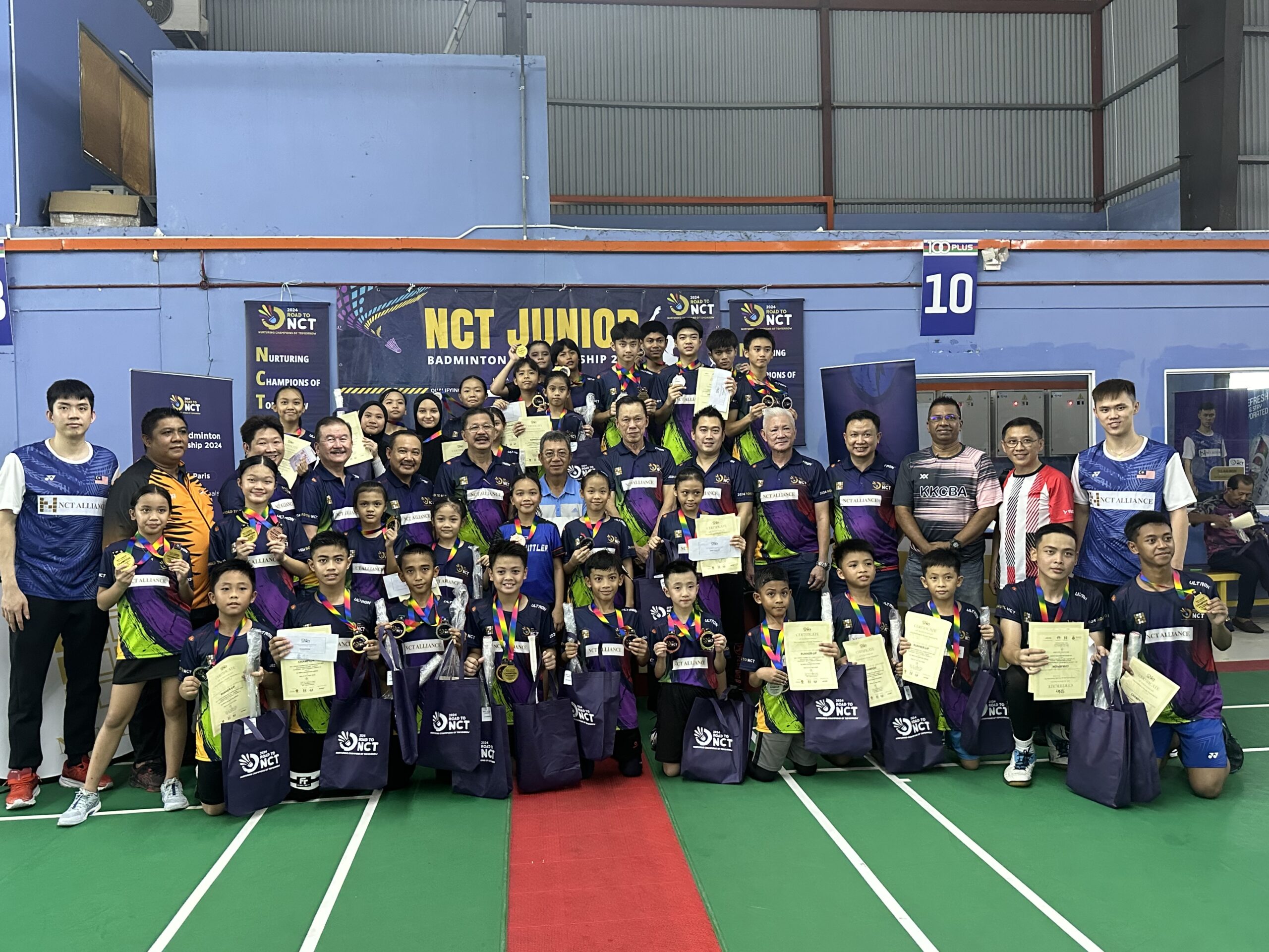 Sabahan youth takes part in ‘Road to NCT’ Junior Badminton Championship