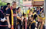 Jahid hadir Pesta Borneo Kaamatan Gawai Sekolah Kebangsaan (SK) Bawang Tamparuli