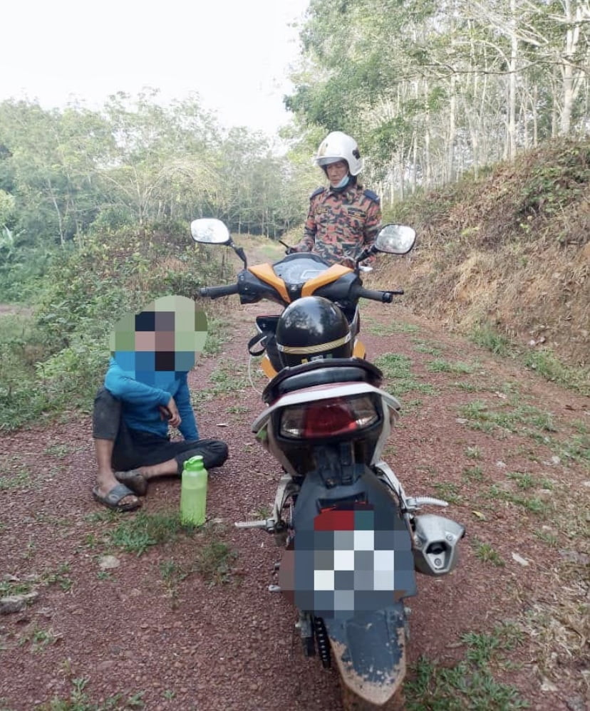 Pemuda guna Waze sesat enam jam dalam kebun getah