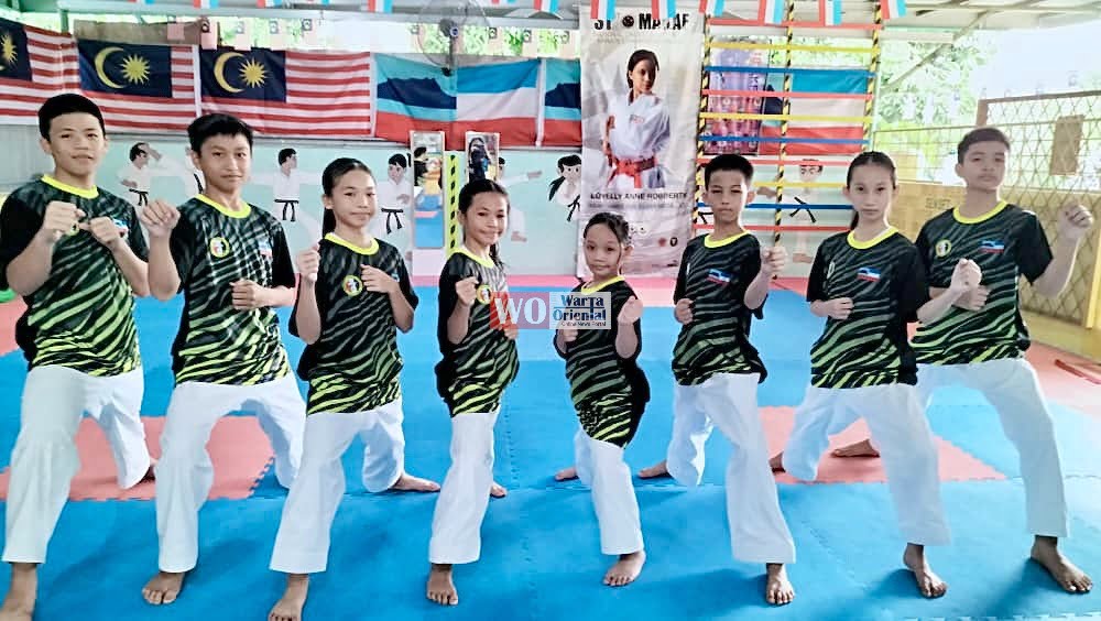Lapan atlet karate remaja SKA Penampang ke Bandung