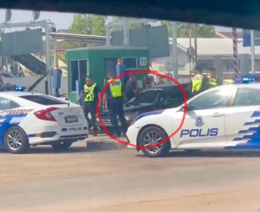 Lelaki pukul warga asing diberkas selepas gagal lolos kepungan polis