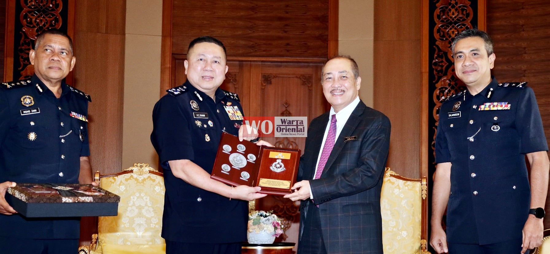 Chief Minister meets Bukit Aman JSJN Chief