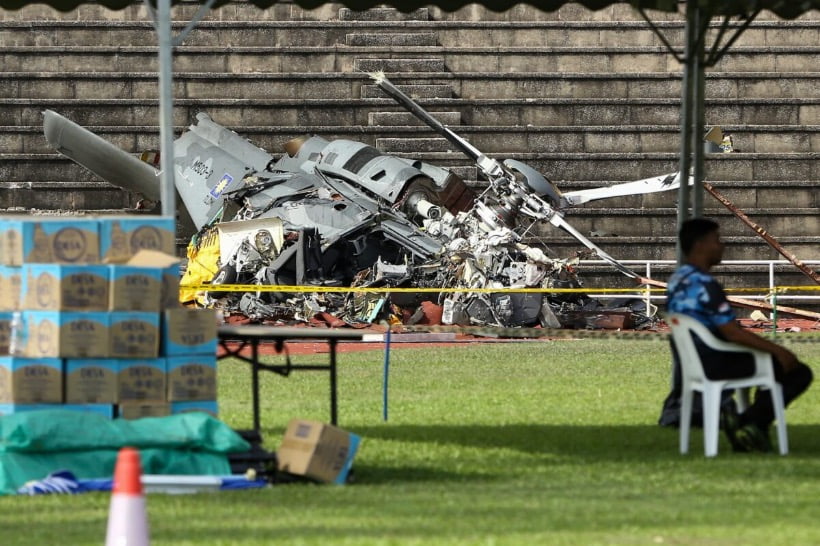 Nahas helikopter TLDM bukan berpunca kecuaian