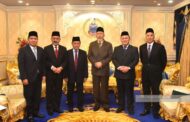 Kunjungan hormat rombongan MCW kepada TYT Sabah