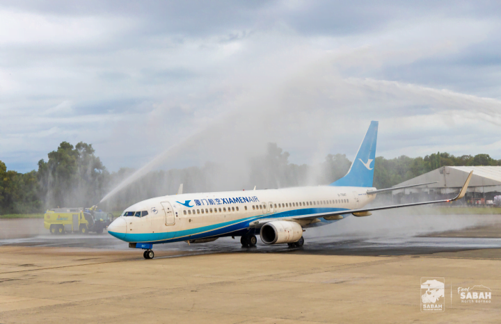 Sabah welcomes resumption of Fuzhou-KK route by Xiamen Airlines