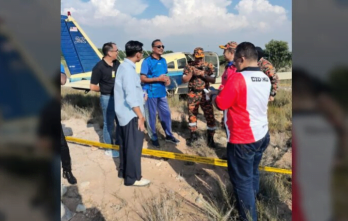 Bomba sahkan juruterbang, pelatih selamat