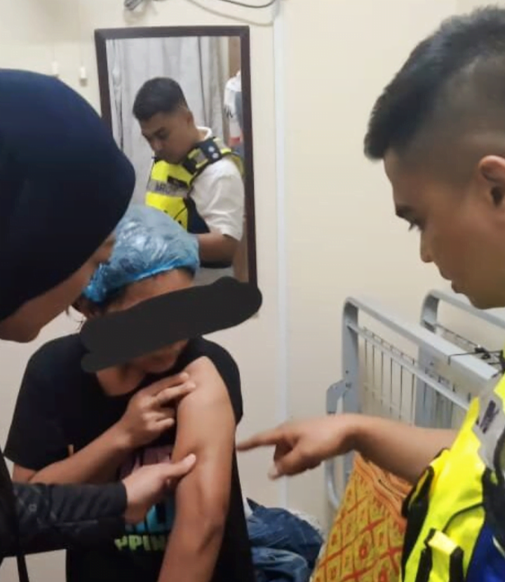 Amah Indonesia didera majikan diselamatkan polis