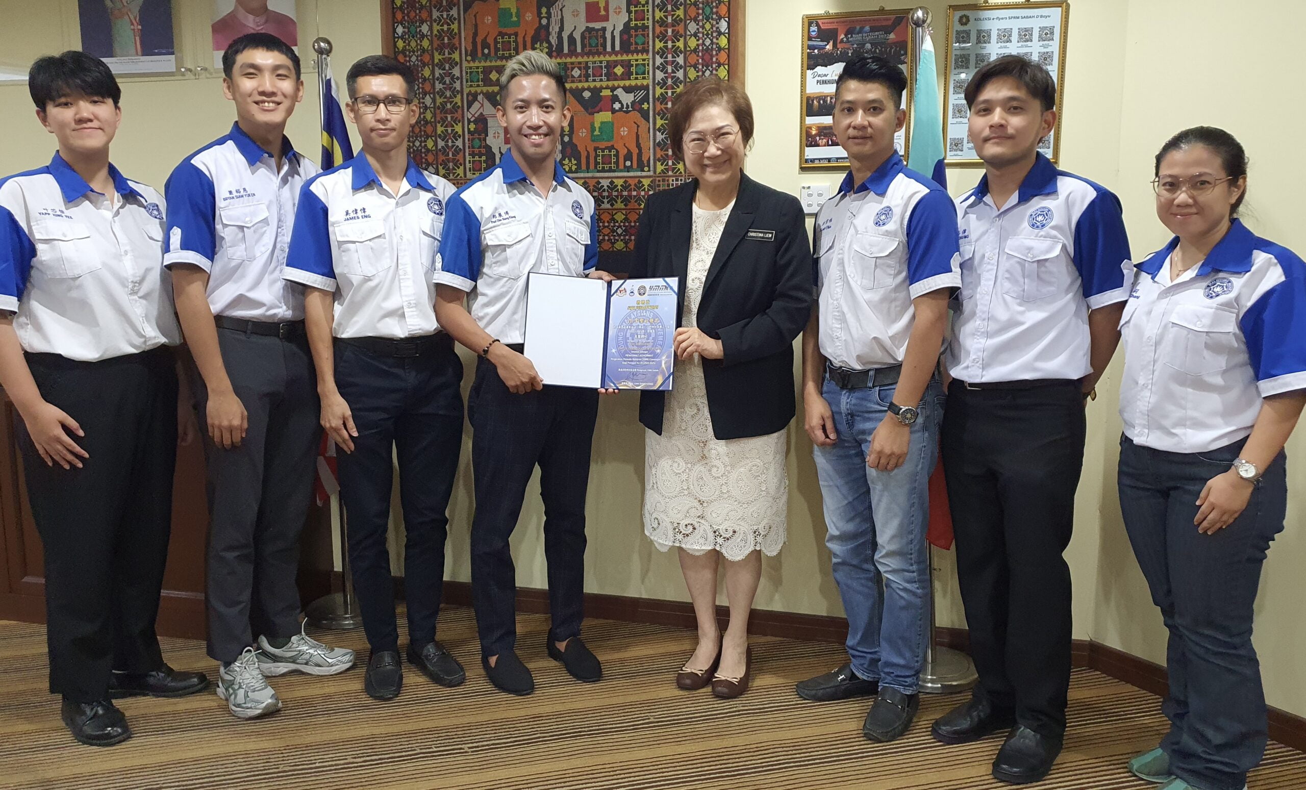 Christina Liew appointed as YMM Sabah Branch Honorary Adviser