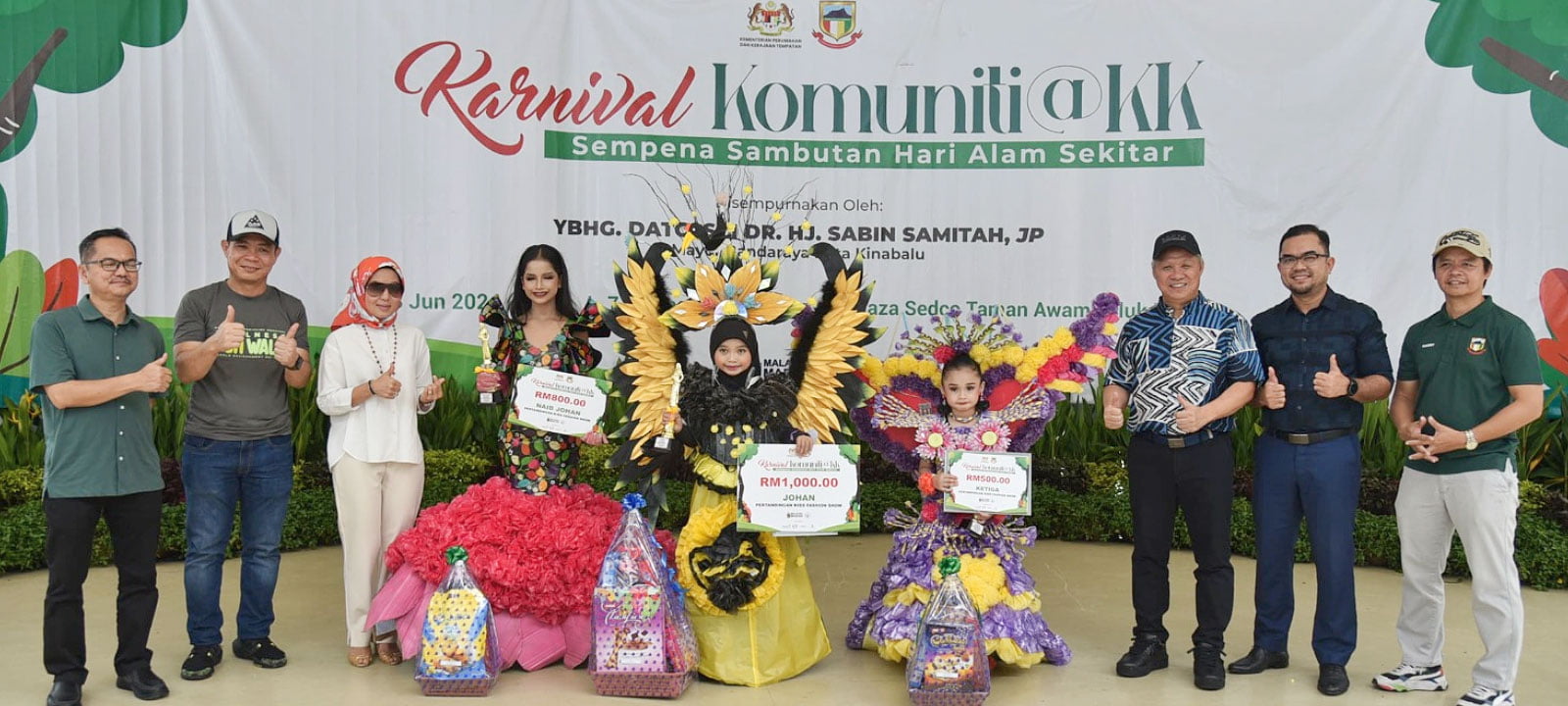 350 warga KK meriahkan Karnival Komuniti @ KK