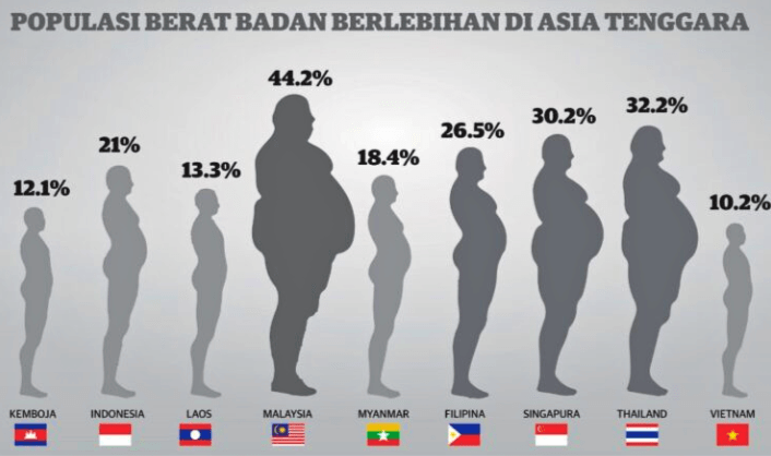 Malaysia negara gemuk