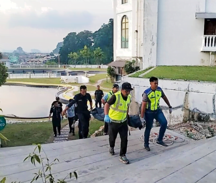 Lelaki warga emas ditemukan mati dengan kesan cedera di leher