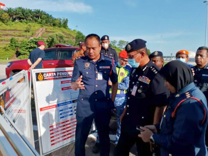 Gas bocor KLIA: Gas bocor dikesan pada sebuah tangki skid terbiar