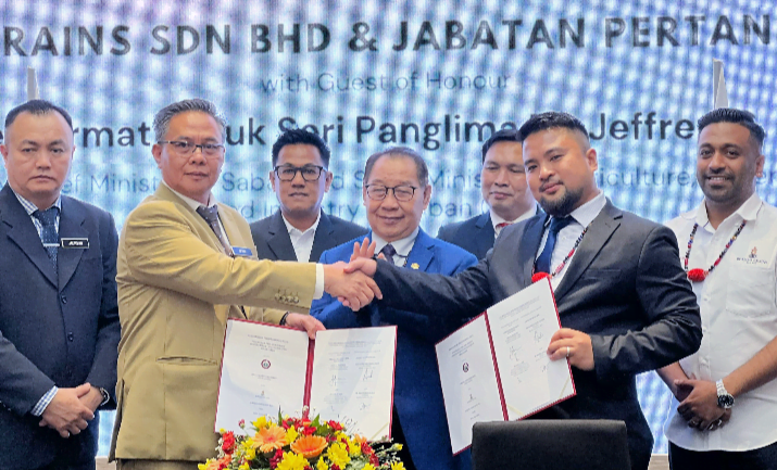 Jabatan Pertanian Sabah, Borneo Grains meterai MoU