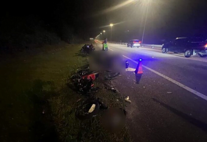 Anggota polis cedera dirempuh motosikal lawan arus