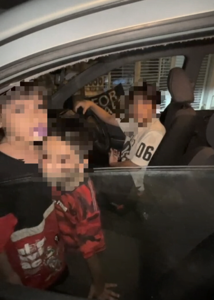 Polis kesan keluarga kanak-kanak pandu kereta