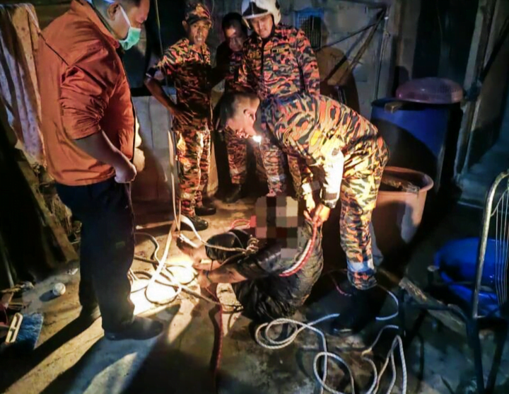 Bomba selamatkan wanita jatuh perigi