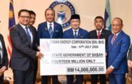 Sabah Energy pays RM14 million dividend