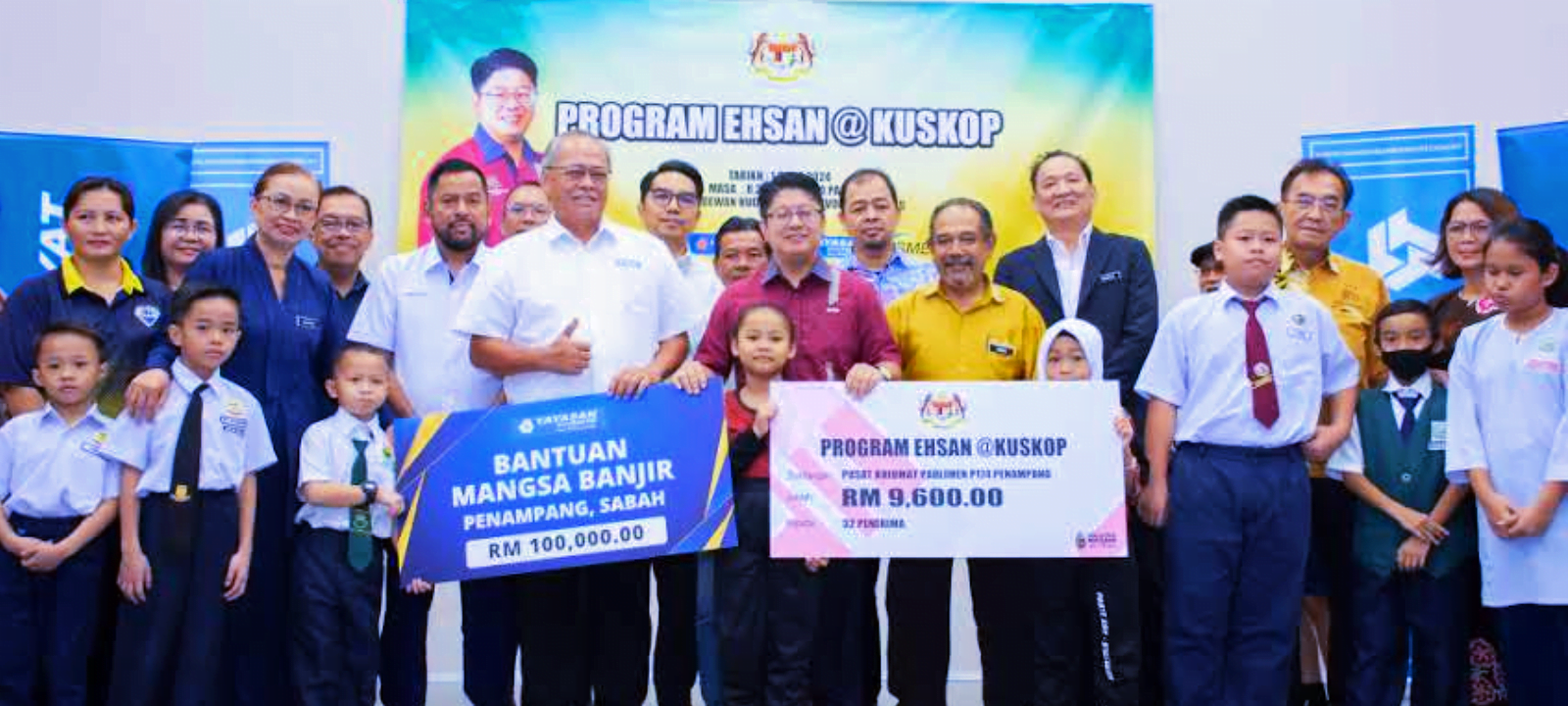 KUSKOP salur RM650,200 kepada 1,659 pelajar dan 268 penjaja terjejas teruk banjir di P'pang