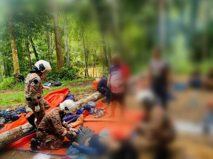 Seorang pemancing ikan liar meninggal dunia, seorang cedera dihempap pokok