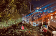 轎車打滑撞電桿 司機當場死亡