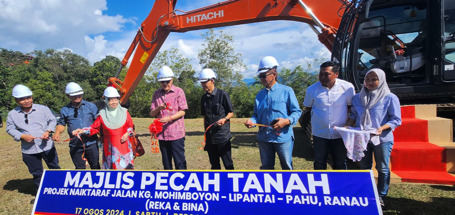 Jalan Mohimboyon-Lipantai-Pahu dinaik taraf