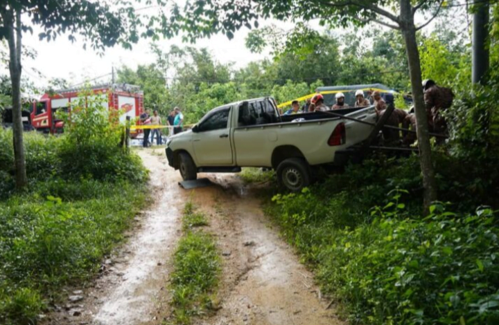 Pekebun maut dilanggar pikap mengundur sendiri