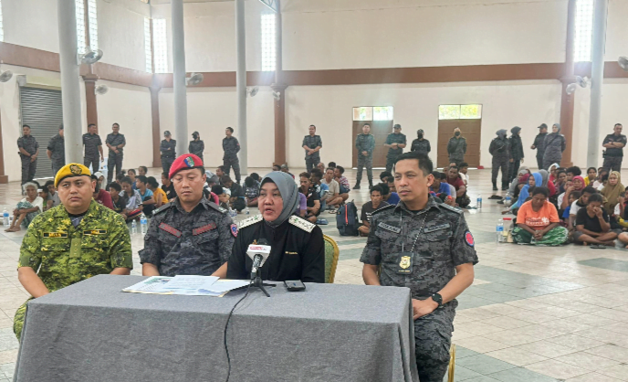 JIM Sabah tangkap 104 PATI di Keningau