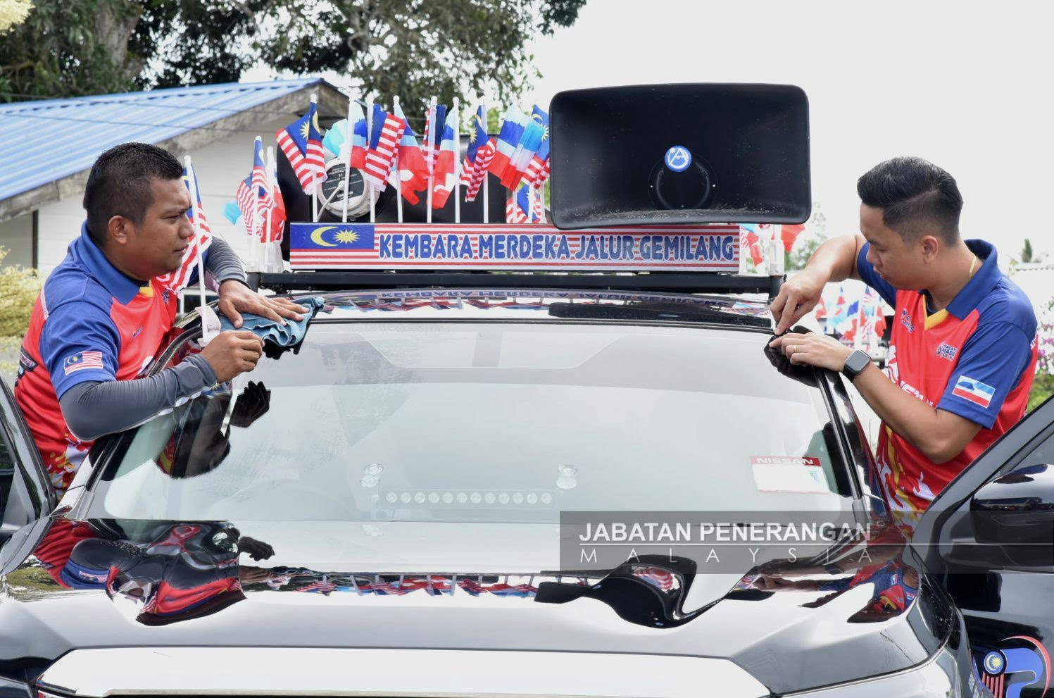 Persiapan Kenderaan Konvoi KMJG Hari Ketiga