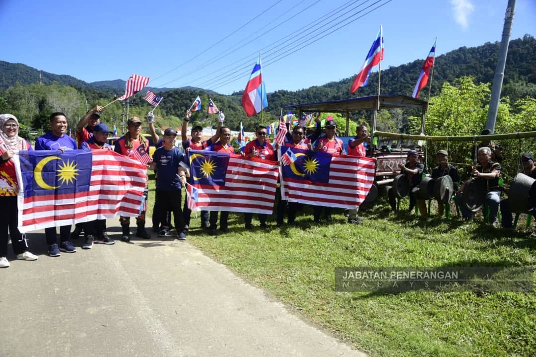 Aura Bulan Kebangsaan bergelora di Tambunan