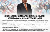 Kibar Jalur Gemilang, bendera Sabah semarakkan Bulan Kebangsaan - KM