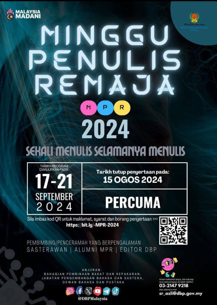 DBP anjur Bengkel Minggu Penulis Remaja