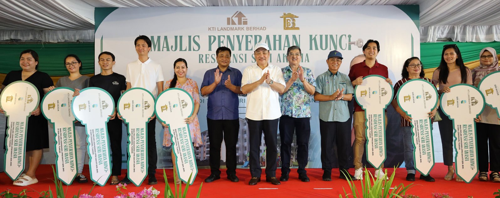 Sanganu walai Seri Akasia Residency nakaramit kunci