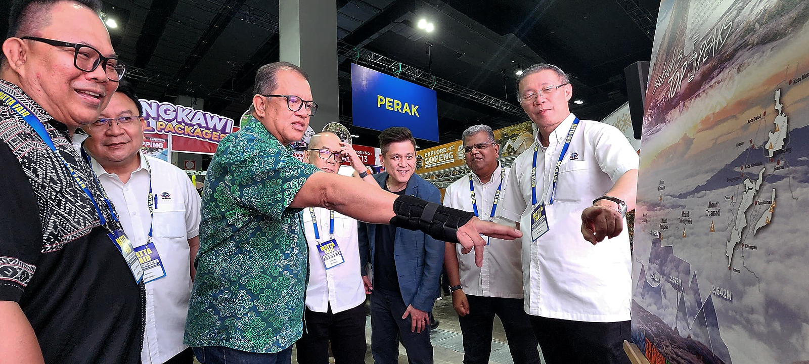 STB showcases Malaysia's Top 5 highest mountains in Sabah at MATTA Fair