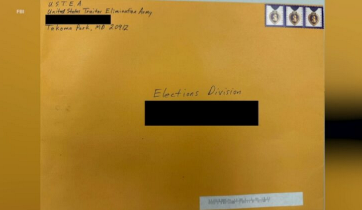 Petugas pilihan raya AS terima bungkusan misteri