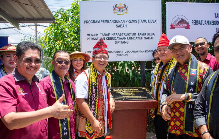 Peniaga kecil dapat kemudahan selesa Tamu Desa Sipitang dan Kuala Penyu