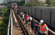 Penumpang MRT Singapura dipindahkan akibat gangguan elektrik