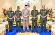 Kunjungan perpisahan Malek terhadap TYT Sabah