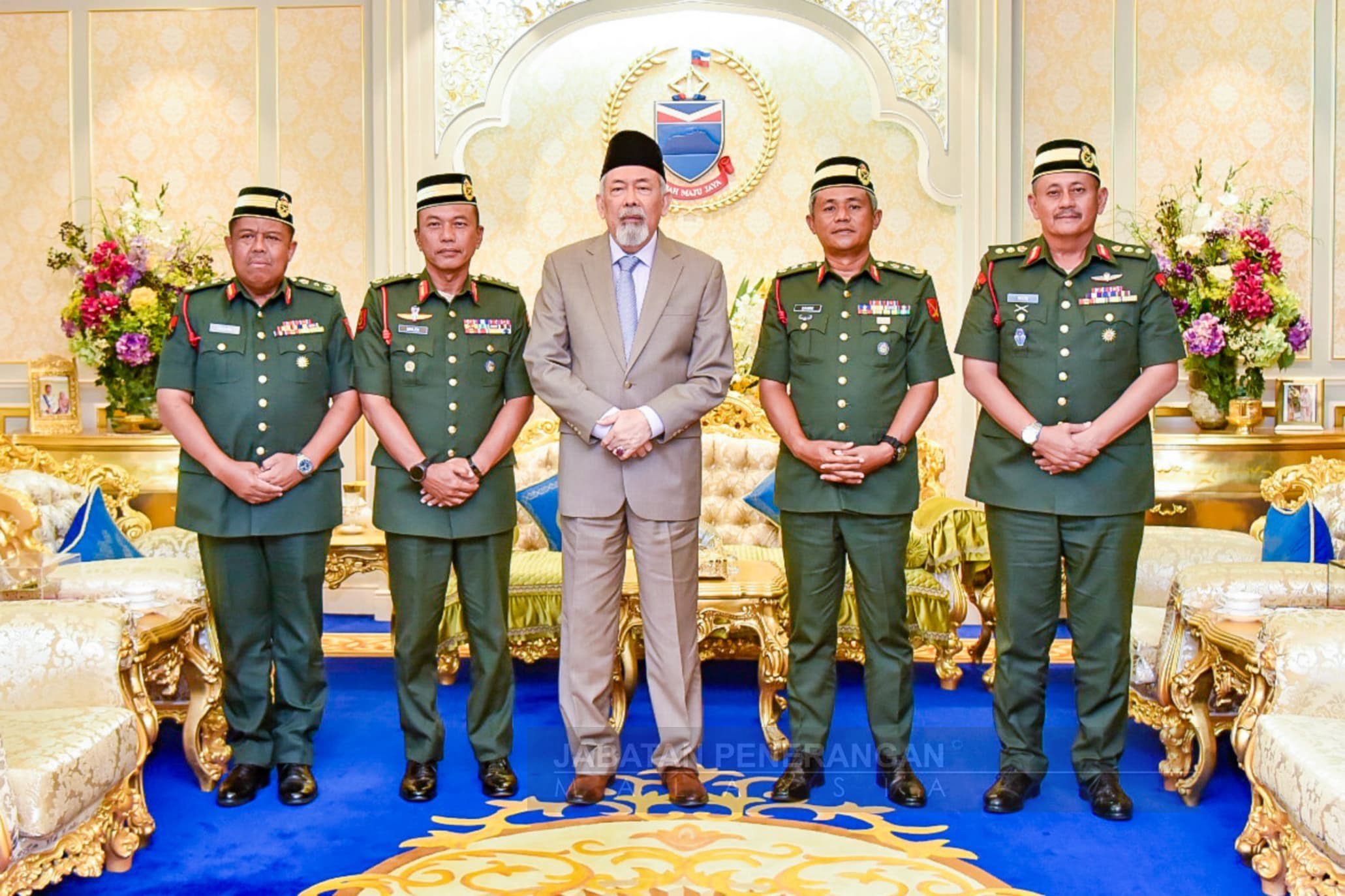 Kunjungan perpisahan Malek terhadap TYT Sabah