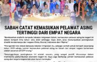 Sabah catat kemasukan pelawat asing tertinggi dari empat negara