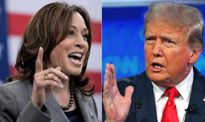 Kamala Harris mendahului Trump dalam tinjauan terkini